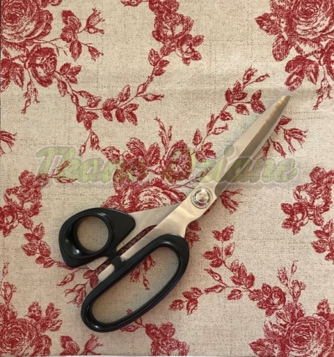 PŁÓTNO CZERWONE RÓŻE