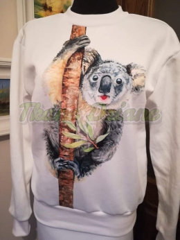Bluza dresowa z panelu Koala