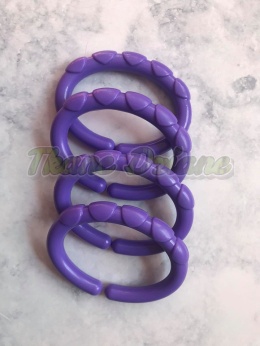 GRYZAK OWALNY FIOLETOWY