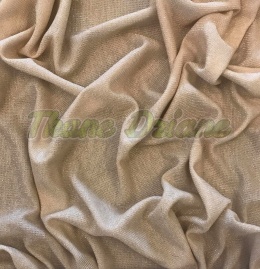 JERSEY ECRU Z LUREKSEM ZŁOTYM