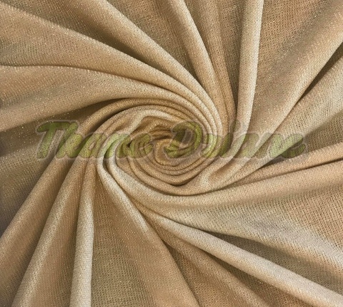 JERSEY ECRU Z LUREKSEM ZŁOTYM