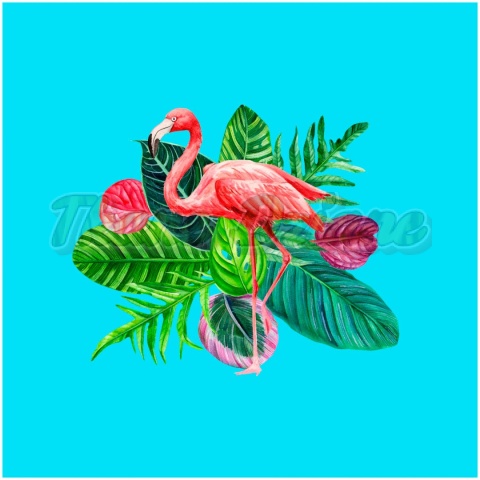 POLIESTER WODOODPORNY - PANEL FLAMING 15 X 15 cm