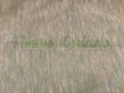 JERSEY MIĘTOWY MELANŻ Z MAŁĄ WADĄ