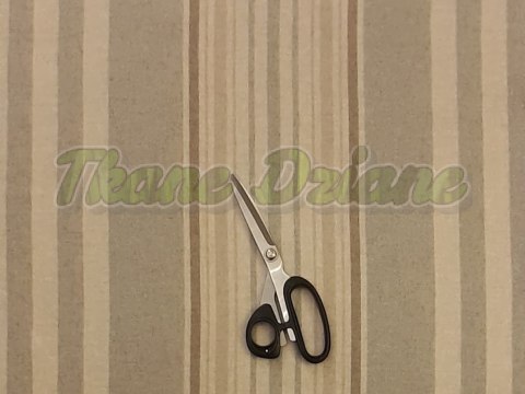 KUPON FLANELA PASY SZRO-BEŻOWE 120 X 240 cm KUPON FLANELA PASY SZRO-BEŻOWE 120 X 240 cm