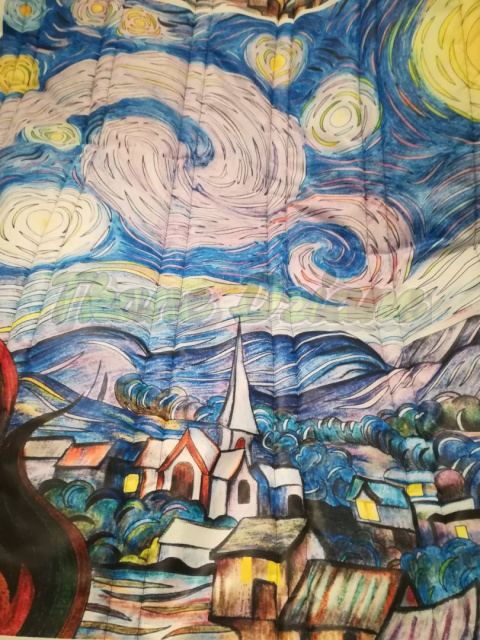PANEL PIKÓWKA KURTKOWA GWIAŹDZISTA NOC 73 X 110 cm PANEL PIKÓWKA KURTKOWA GWIAŹDZISTA NOC 73 X 110 cm