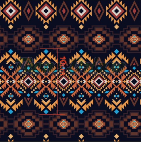 KUPON 0,8 m POLIESTER WODOODPORNY AZTEC BRĄZOWY KUPON 0,8 m POLIESTER WODOODPORNY AZTEC BRĄZOWY