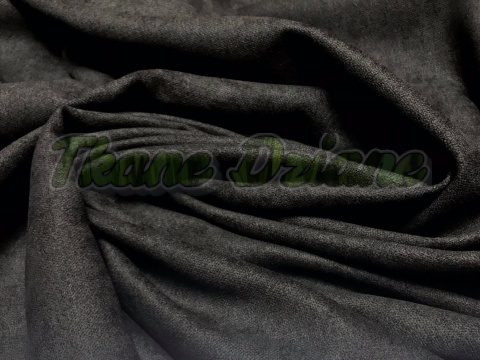 TKANINA WELUROWA ENJOY NEW CZARNA HOME DECOR / ZASŁONOWA