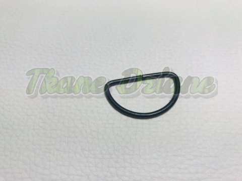 PÓŁKOLE CZARNE METALOWE UCHWYT 30mm