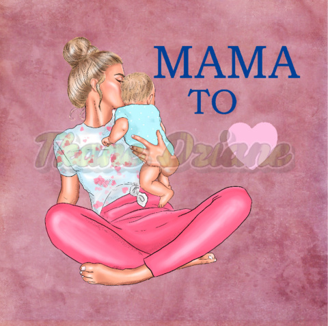 PANEL POLIESTER WODOODPORNY MAMA TO SERCE BLONDYNKA NA RÓŻOWYM DZIEŃ MATKI PANEL POLIESTER WODOODPORNY MAMA TO SERCE BLONDYNKA NA RÓŻOWYM DZIEŃ MATKI