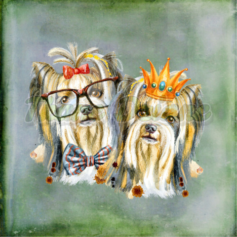 PANEL POLIESTER WODOODPORNY DWA YORKI BLUE PANEL POLIESTER WODOODPORNY DWA YORKI BLUE