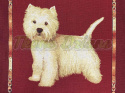 PANEL GOBELIN PIES WESTIE