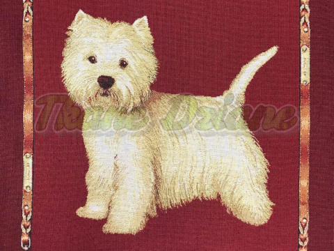 PANEL GOBELIN PIES WESTIE