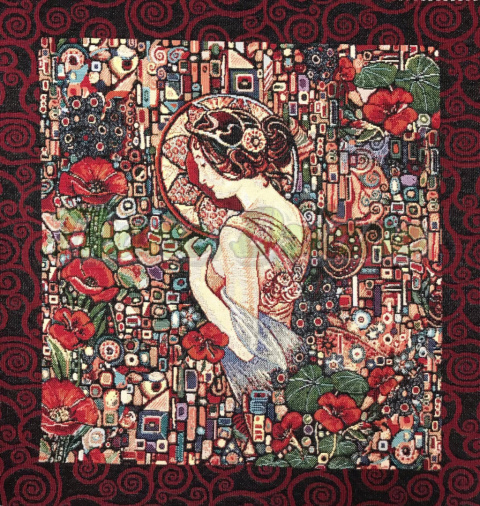 PANEL GOBELIN MADAM W NASTURCJACH PANEL GOBELIN MADAM W NASTURCJACH