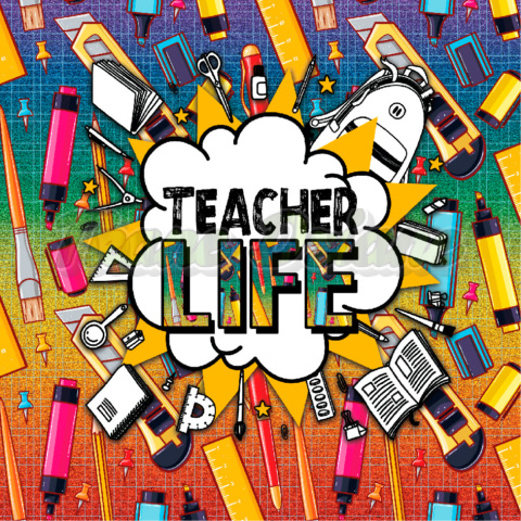 PANEL POLIESTER WODOODPORNY TEACHER LIFE 1 PANEL POLIESTER WODOODPORNY TEACHER LIFE 1