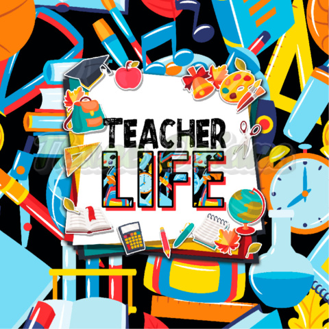 PANEL POLIESTER WODOODPORNY TEACHER LIFE 2 PANEL POLIESTER WODOODPORNY TEACHER LIFE 2