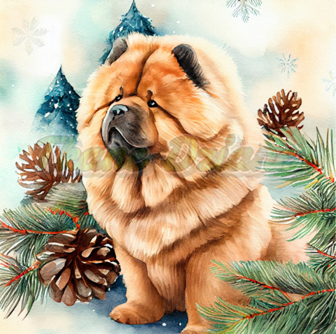 PANEL POLIESTER WODOODPORNY CHOW-CHOW NR 4 PANEL POLIESTER WODOODPORNY CHOW-CHOW NR 4