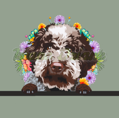 PANEL DRUKOWANY LAGOTTO ROMAGNOLO TŁO SZ PANEL DRUKOWANY LAGOTTO ROMAGNOLO TŁO SZ