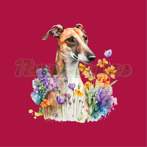 PANEL DRUKOWANY WHIPPET CHART GREYHOUND TŁO MAGENTA NR 1 PANEL DRUKOWANY WHIPPET CHART GREYHOUND TŁO MAGENTA NR 1