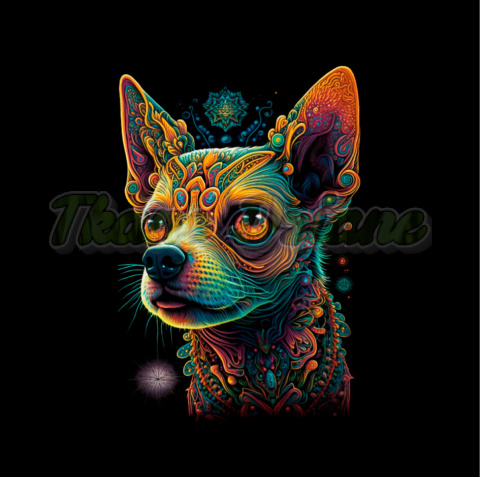 PANEL DRUKOWANY FANTASY CHIHUAHUA NR 10 PANEL DRUKOWANY FANTASY CHIHUAHUA NR 10