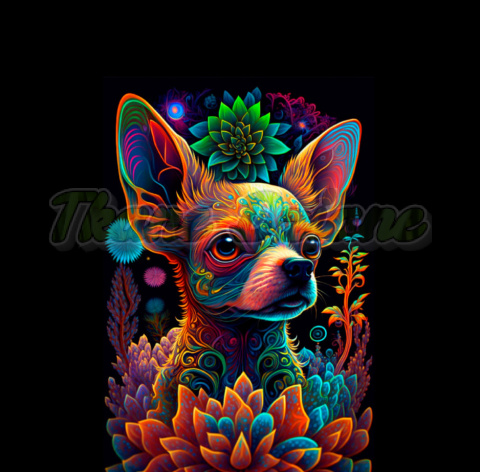 PANEL DRUKOWANY FANTASY CHIHUAHUA NR 13 PANEL DRUKOWANY FANTASY CHIHUAHUA NR 13