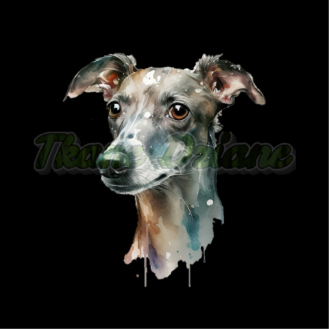PANEL DRUKOWANY WHIPPET CHART GREYHOUND PORTRET SZARY NR 15 PANEL DRUKOWANY WHIPPET CHART GREYHOUND PORTRET SZARY NR 15