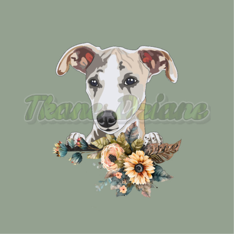 PANEL DRUKOWANY WHIPPET CHART GREYHOUND TŁO SZ NR 5 PANEL DRUKOWANY WHIPPET CHART GREYHOUND TŁO SZ NR 5