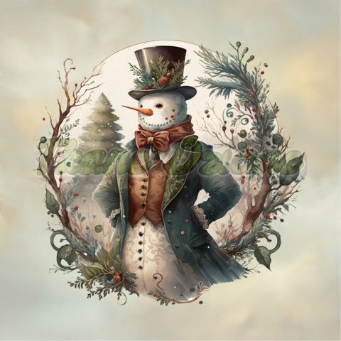 PANEL DRUKOWANY MISTER SNOWMAN NR 1 PANEL DRUKOWANY MISTER SNOWMAN NR 1
