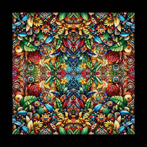 PANEL DRUKOWANY SATYNA ARMANI APASZKA ABSTRAKCJA CZARNA RAMKA NR 7 PANEL DRUKOWANY SATYNA ARMANI APASZKA ABSTRAKCJA CZARNA RAMKA NR 7