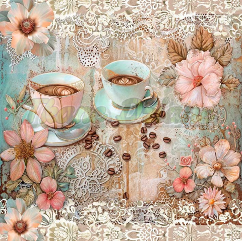 PANEL DRUKOWANY VICTORIAN PARTY CAFFEE / TEA CUP NR 2 PANEL DRUKOWANY VICTORIAN PARTY CAFFEE / TEA CUP NR 2