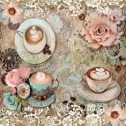 PANEL DRUKOWANY VICTORIAN PARTY CAFFEE / TEA CUP NR 4 PANEL DRUKOWANY VICTORIAN PARTY CAFFEE / TEA CUP NR 4