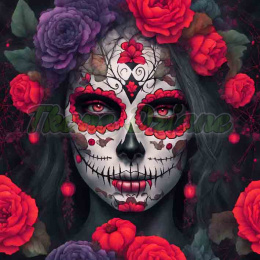 PANEL DRUKOWANY HALLOWEEN LADY CATRINA NR 1