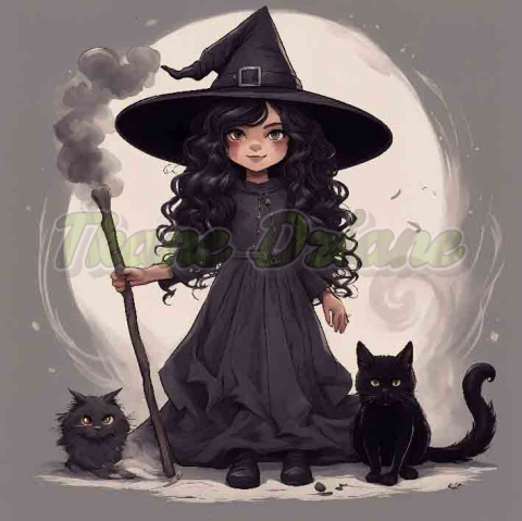 PANEL DRUKOWANY HALLOWEEN CZAROWNICA NR 9 PANEL DRUKOWANY HALLOWEEN CZAROWNICA NR 9