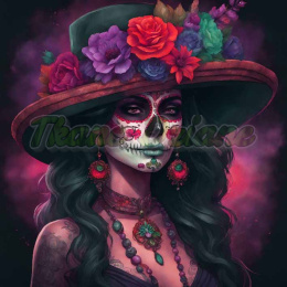 PANEL DRUKOWANY HALLOWEEN LADY CATRINA NR 5