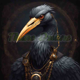 PANEL DRUKOWANY KORMORAN STEAMPUNK NR 5