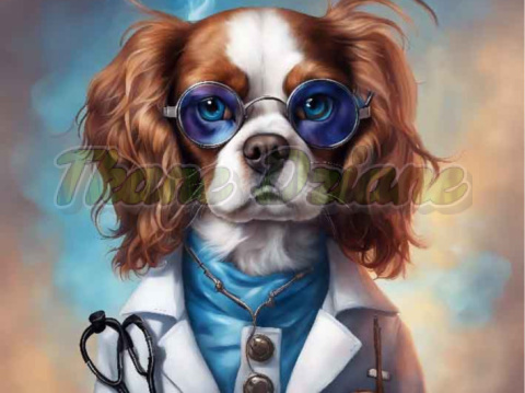 PANEL DRUKOWANY CAVALIER SPANIEL NR 4