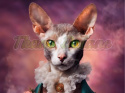 PANEL DRUKOWANY KOT CORNISH REX ARYSTOKRATA NR 9