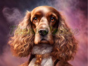 PANEL DRUKOWANY COCKER SPANIEL NR 8