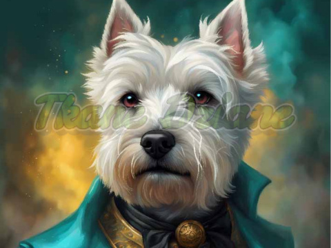 PANEL DRUKOWANY WEST HIGHLAND TERRIER NR 78