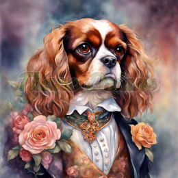 PANEL DRUKOWANY KING CHARLES SPANIEL NR 78