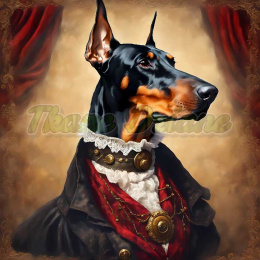 PANEL DRUKOWANY DOBERMAN NR 103