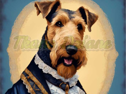 PANEL DRUKOWANY AIREDALE TERRIER NR 40