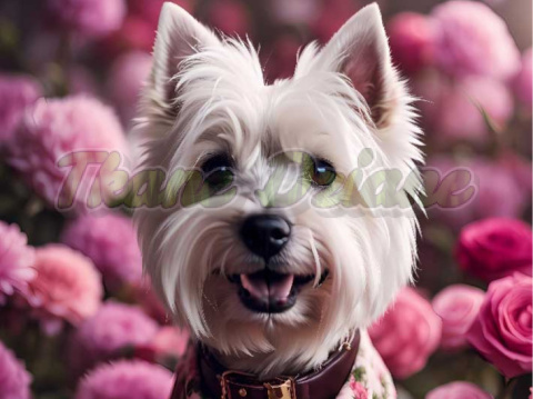 PANEL DRUKOWANY WEST HIGHLAND TERRIER NR 85