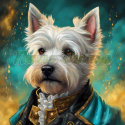 PANEL DRUKOWANY WEST HIGHLAND TERRIER NR 79