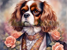 PANEL DRUKOWANY KING CZARLES SPANIEL NR 95