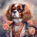 PANEL DRUKOWANY KING CZARLES SPANIEL NR 95