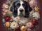 PANEL DRUKOWANY LANDSEER W KWIATOWEJ RAMCE NR 10