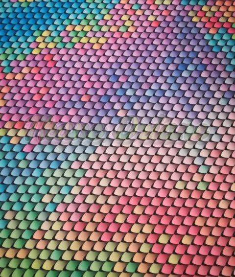 POLIESTER WODOODPORNY ŁUSKA IMITACJA HOLO POLIESTER WODOODPORNY ŁUSKA IMITACJA HOLO