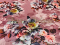 3,5 m SILKY DRUKOWANY SUPER SOFT KWIATY NA BRUDNYM RÓŻU 3,5 m SILKY DRUKOWANY SUPER SOFT KWIATY NA BRUDNYM RÓŻU