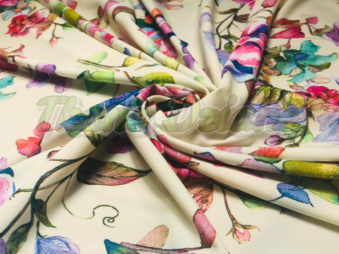 KUPON 1,2 m SILKY DRUKOWANY SUPER SOFT PACHNĄCY GROSZEK KUPON 1,2 m SILKY DRUKOWANY SUPER SOFT PACHNĄCY GROSZEK