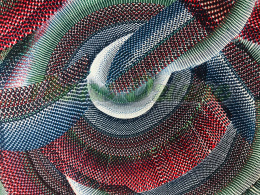 SILKY DRUKOWANY SUPER SOFT GEOMETRIC CIRCLE